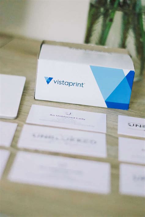 vistaprint business cards